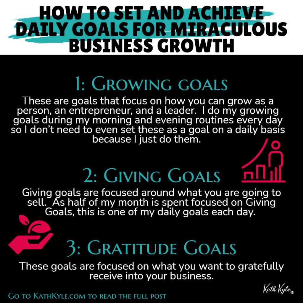 How To Set And Achieve Daily Goals For Miraculous Business Growth