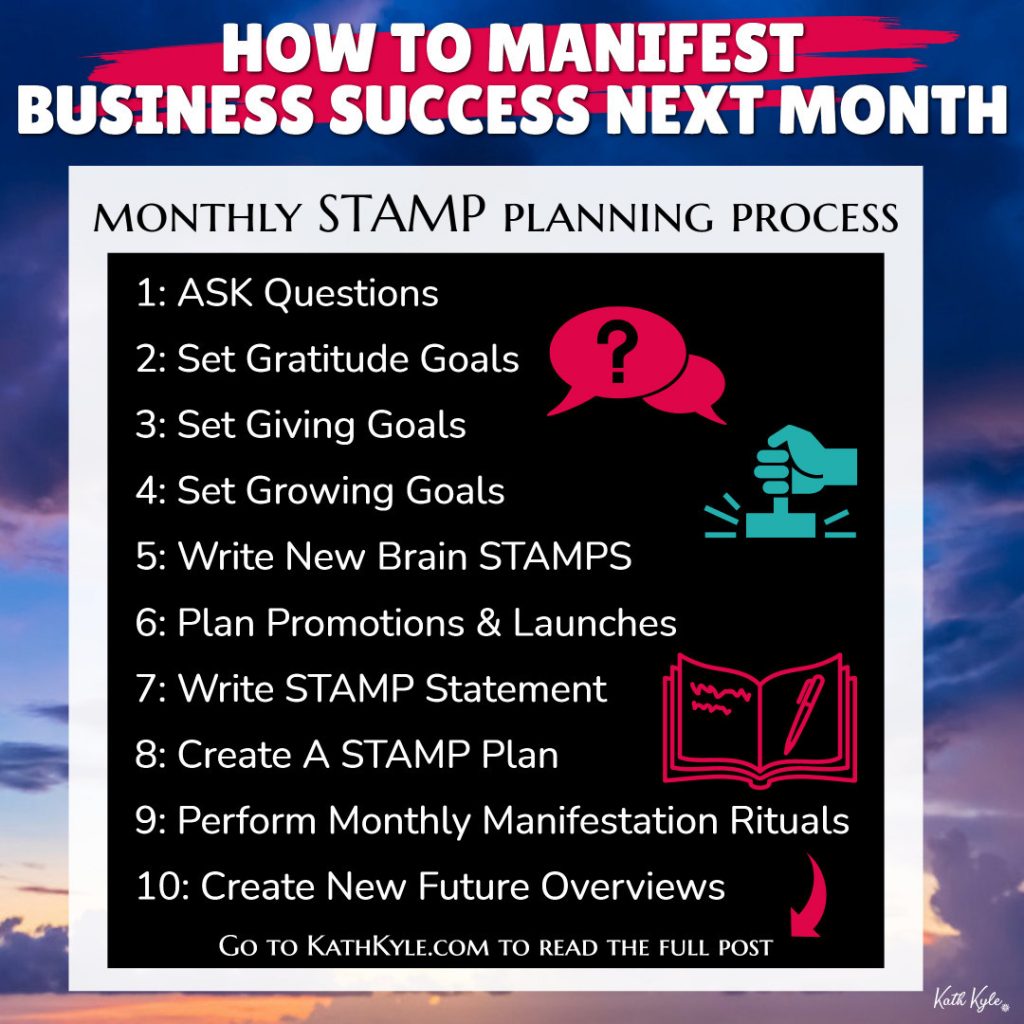 Manifest With Me: May 2021 Monthly Business Planning & Goal Setting