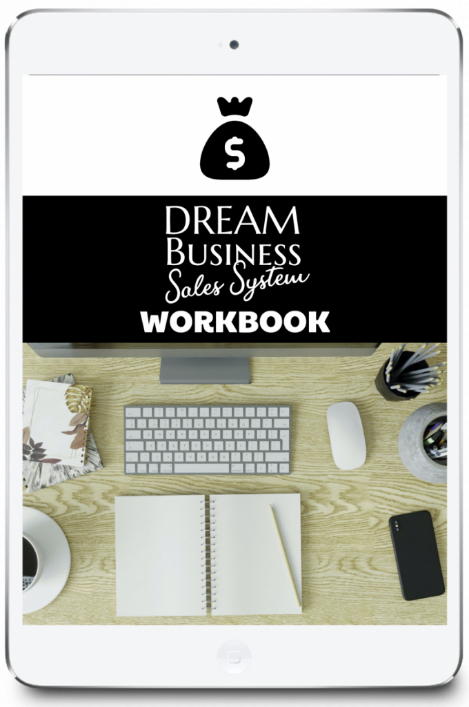 Dream Business Sales System - WORKBOOK IPAD